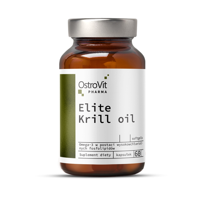 Elite Krill Ulei 60 caps - OstroVit Pharma	