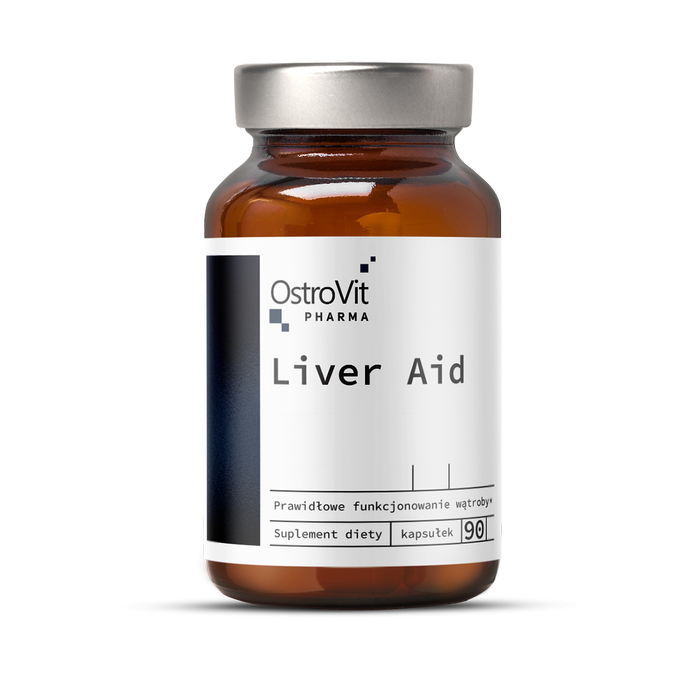 Protector hepatic Liver Aid 90 caps - OstroVit Pharma