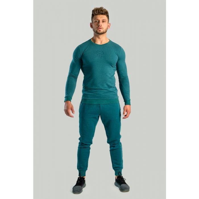 Bluză cu mânecă lungă Essential Deep Teal - STRIX XXL
