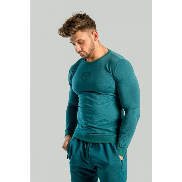 Bluză cu mânecă lungă Essential Deep Teal - STRIX XXL