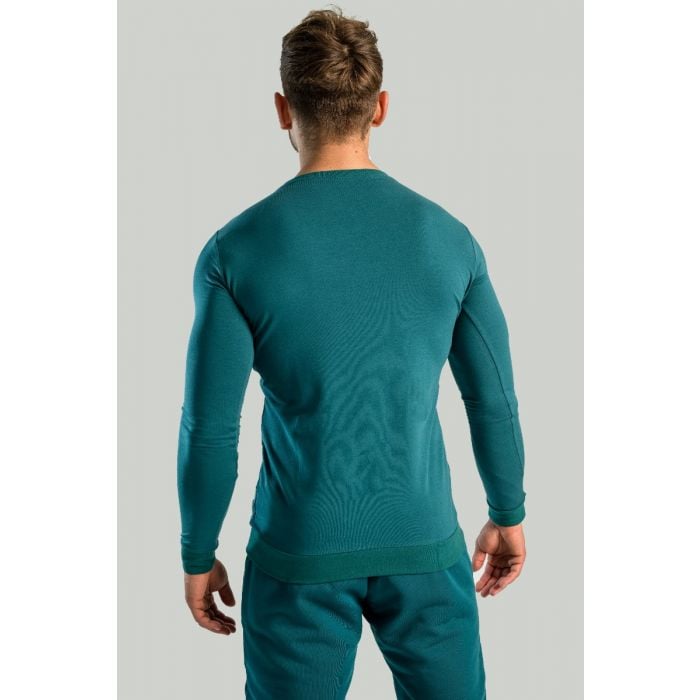 Bluză cu mânecă lungă Essential Deep Teal - STRIX XXL