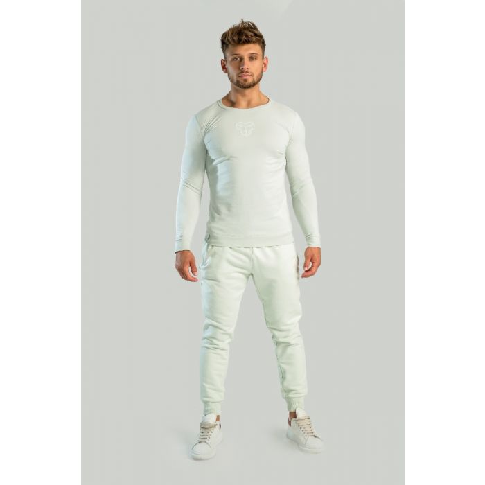 Bluză cu mânecă lungă Essential Moon Grey - STRIX XXL