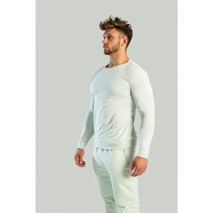 Bluză cu mânecă lungă Essential Moon Grey - STRIX XXL