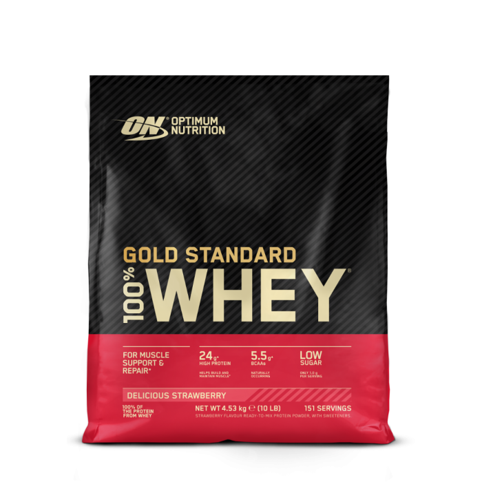 100% Whey Gold Standard - Optimum Nutrition 450 g - bogat în ciocolată