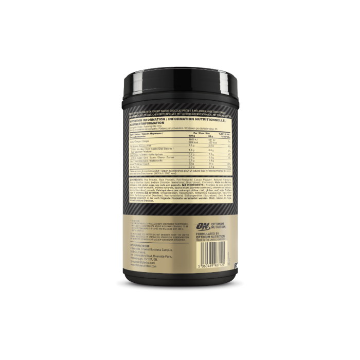 Gold Standard 100 % Plant - Optimum Nutrition ciocolată - 680 g