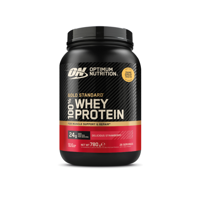 100% Whey Gold Standard - Optimum Nutrition 450 g - bogat în ciocolată