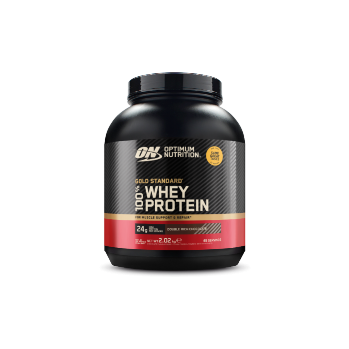 100% Whey Gold Standard - Optimum Nutrition 450 g - bogat în ciocolată