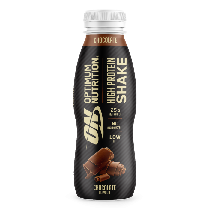 Optimum High Protein Shake - Optimum Nutrition 330 ml - ciocolată