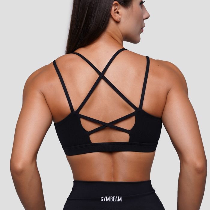 Sutien sport FIT Black - GymBeam S