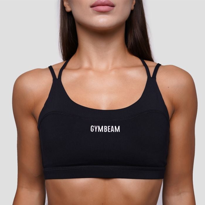 Sutien sport FIT Black - GymBeam S