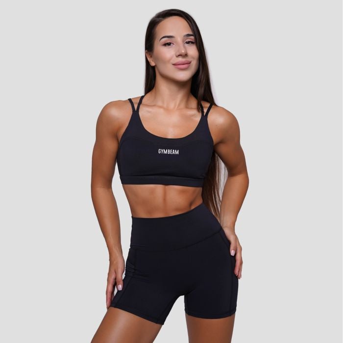 Sutien sport FIT Black - GymBeam S