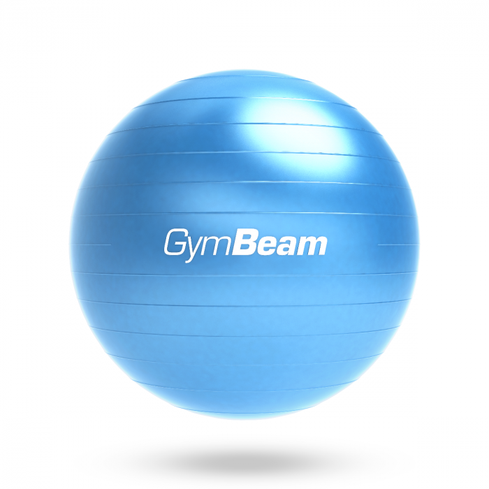 Minge fitness FitBall 65 cm - GymBeam albastru