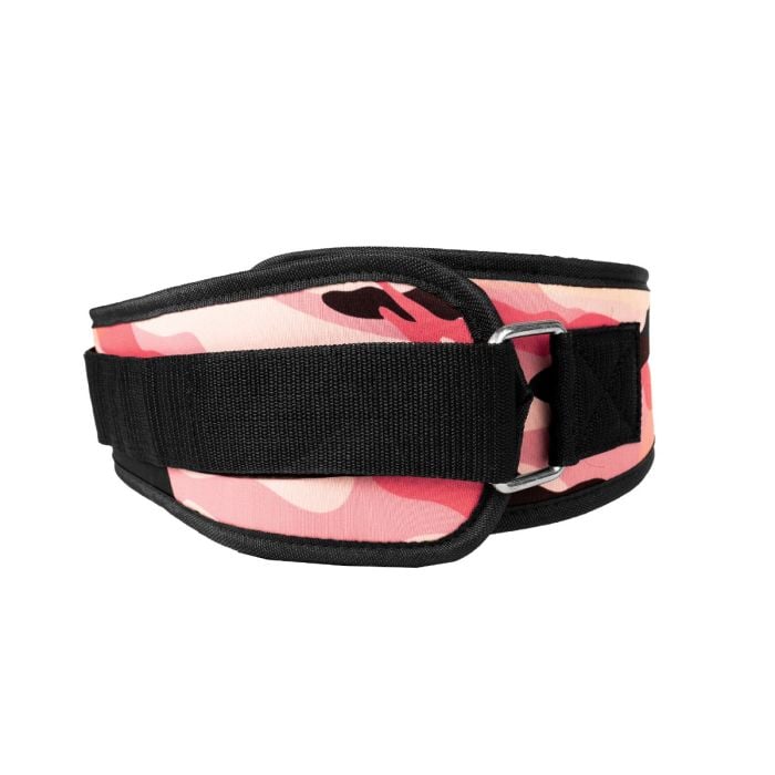 Centura de fitness pentru femei Pink Camo - GymBeam S