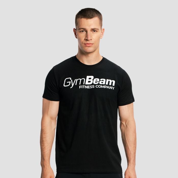 Tricou Fitness Black - GymBeam L