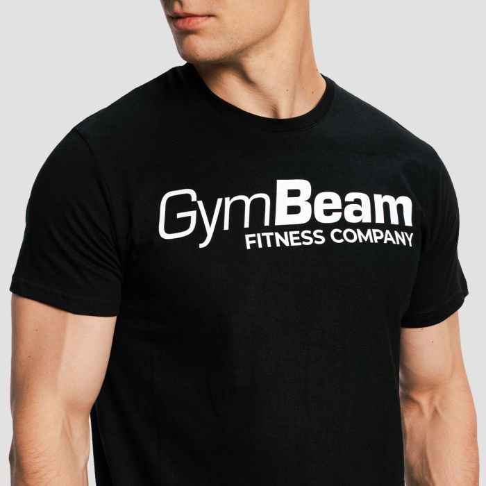 Tricou Fitness Black - GymBeam L