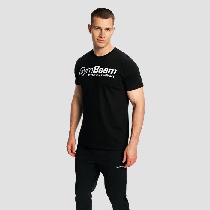 Tricou Fitness Black - GymBeam L