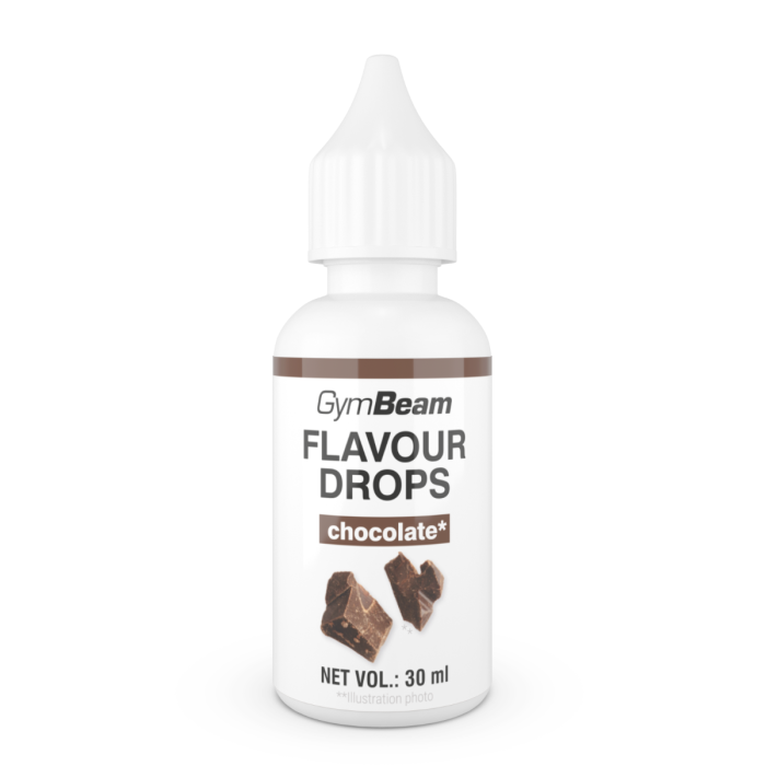 Flavour Drops - GymBeam 30 ml - ciocolată