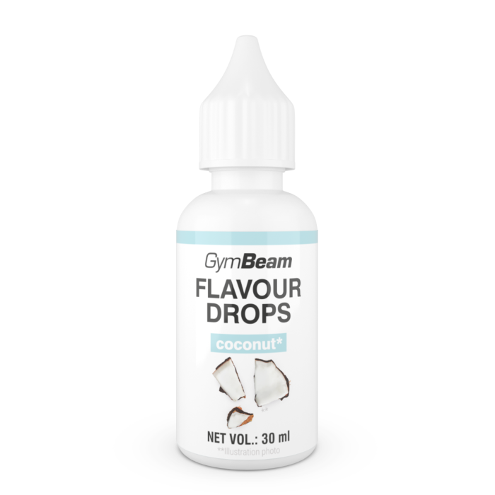Flavour Drops - GymBeam 30 ml - cocos