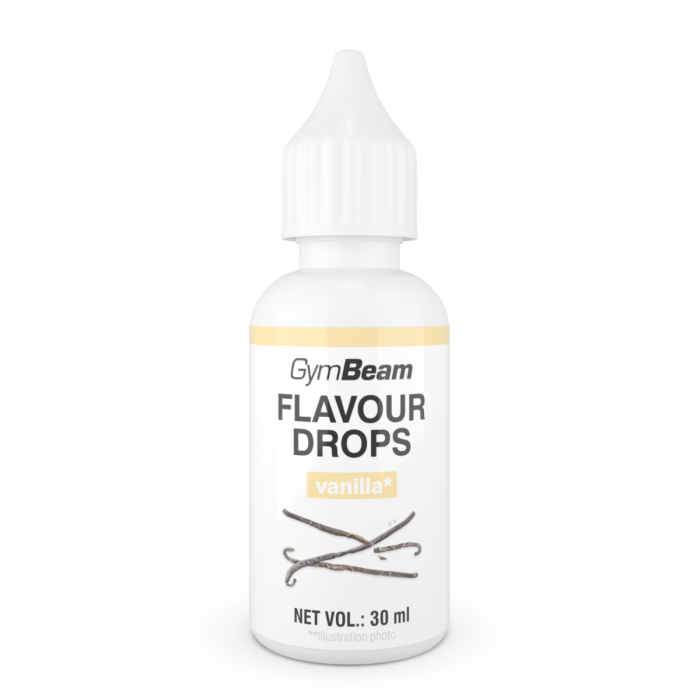 Flavour Drops - GymBeam 30 ml - vanilie
