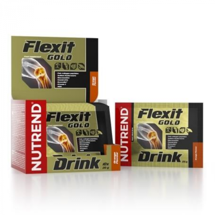 Flexit Gold Drink - Nutrend 400 g - portocală