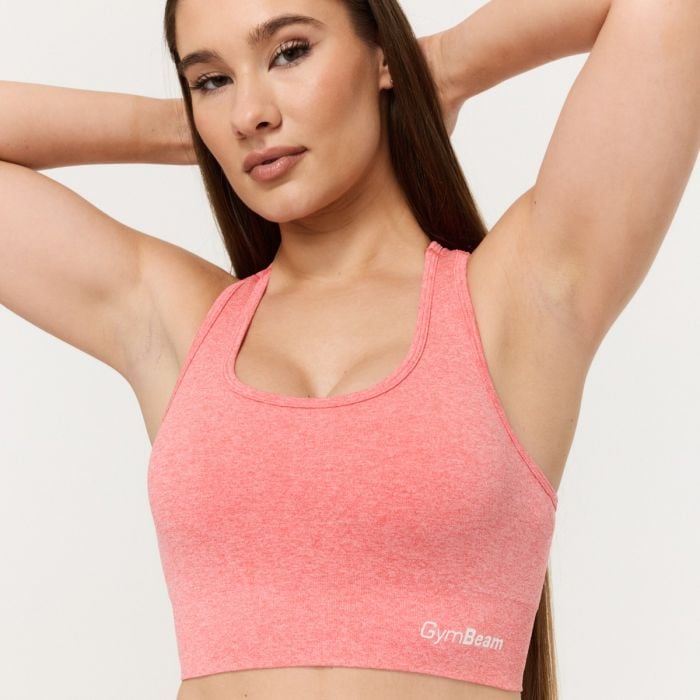 Sutien sport FLO Coral - GymBeam S