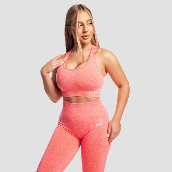 Sutien sport FLO Coral - GymBeam S