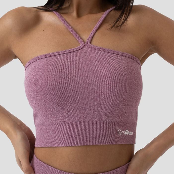 Sutien sport Halter FLO Violet - GymBeam XL