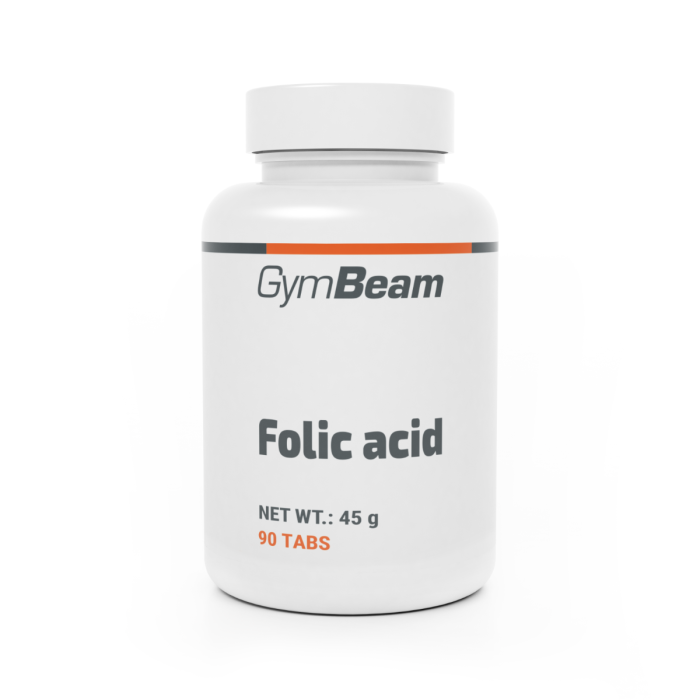 Acid Folic  (vitamina B9) - GymBeam 90 tab.