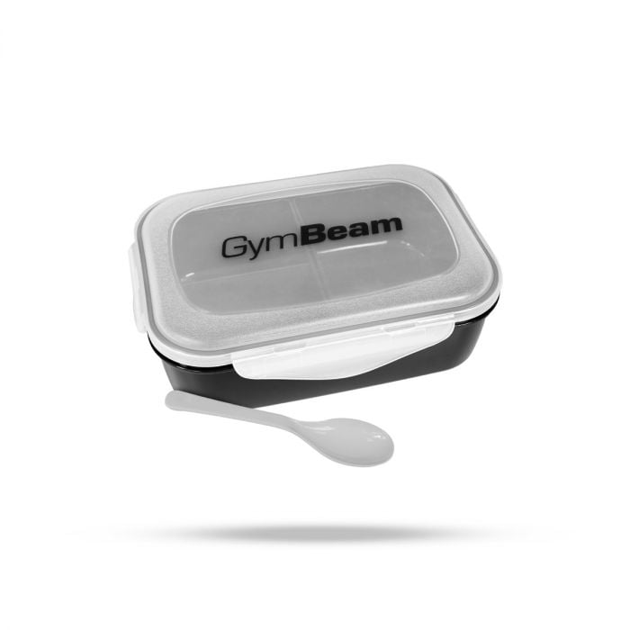 Food Container Fit Prep Black - GymBeam_1