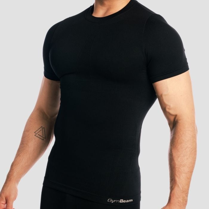 Tricou Fuse Black - GymBeam M