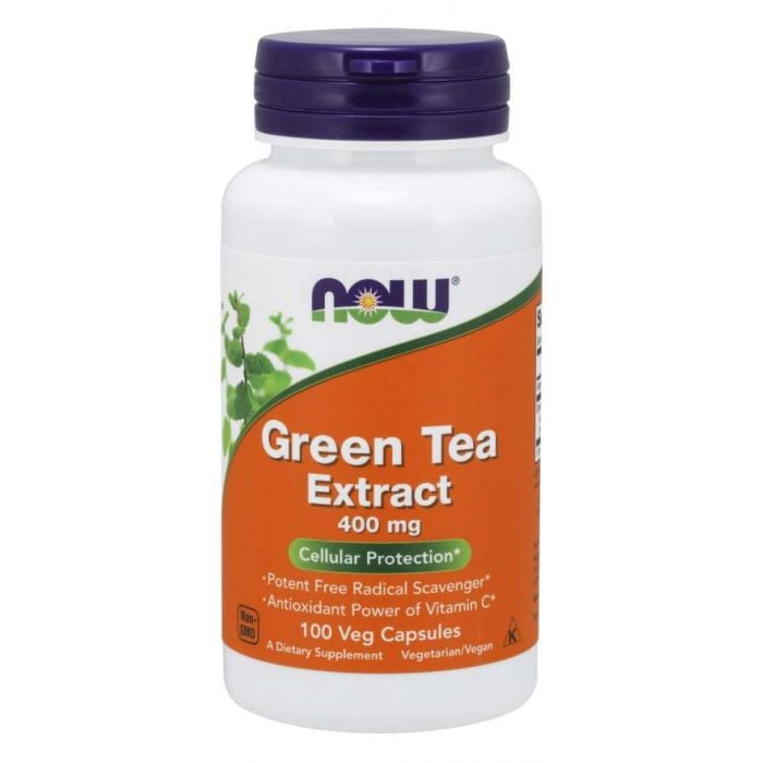 Extract de ceai verde 400 mg - NOW Foods