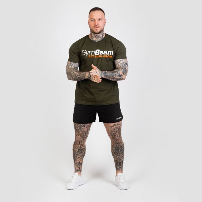 Tricou Grow Military Green - GymBeam M