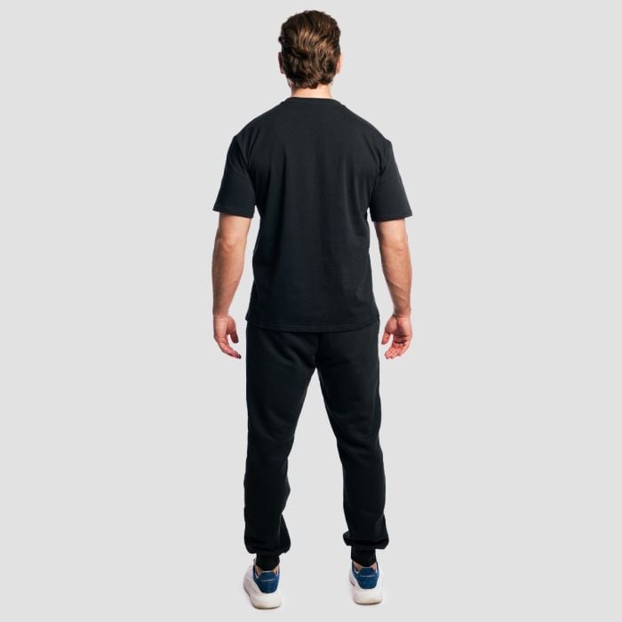 Tricou Gym Therapy Black - GymBeam XL