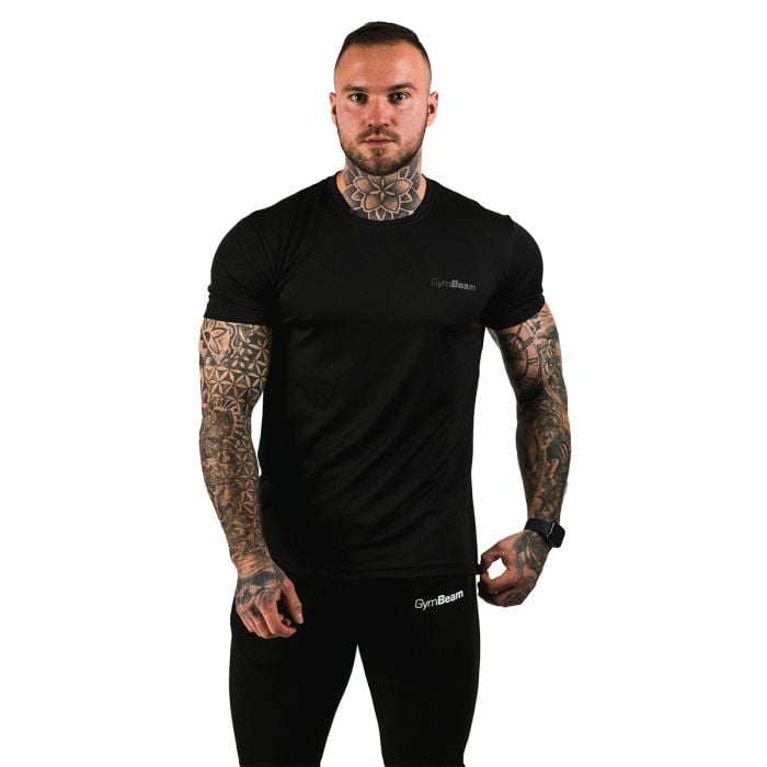 Tricou TRN Black - GymBeam M