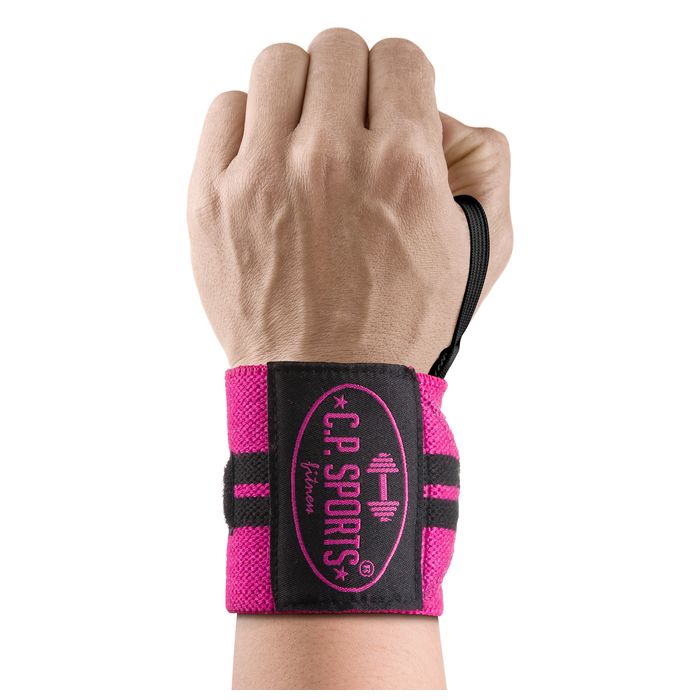 Fașe pentru încheietura mâinii Pink - C.P. Sports