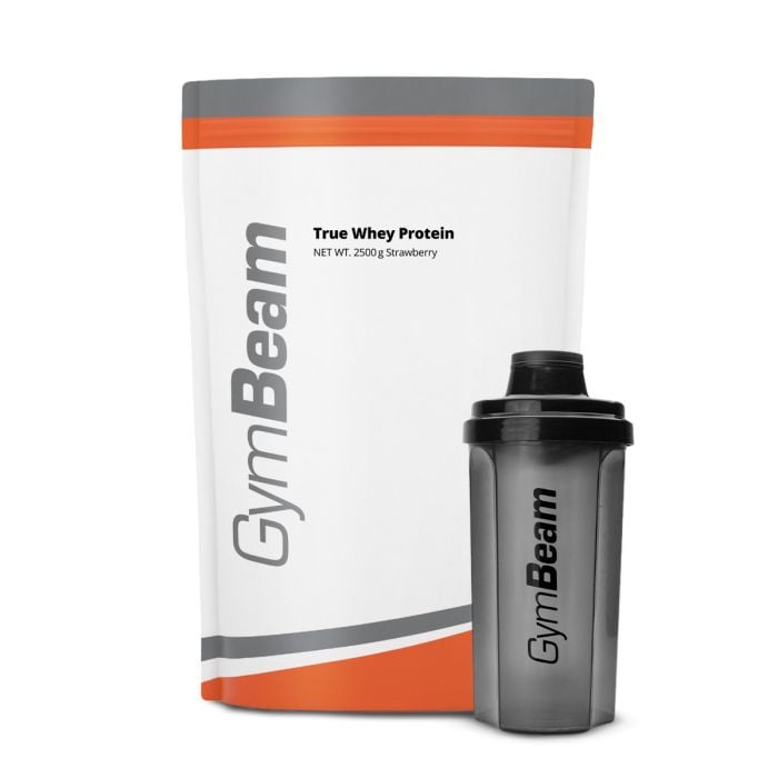 Proteină True Whey - GymBeam 1000 g - ciocolată - 00