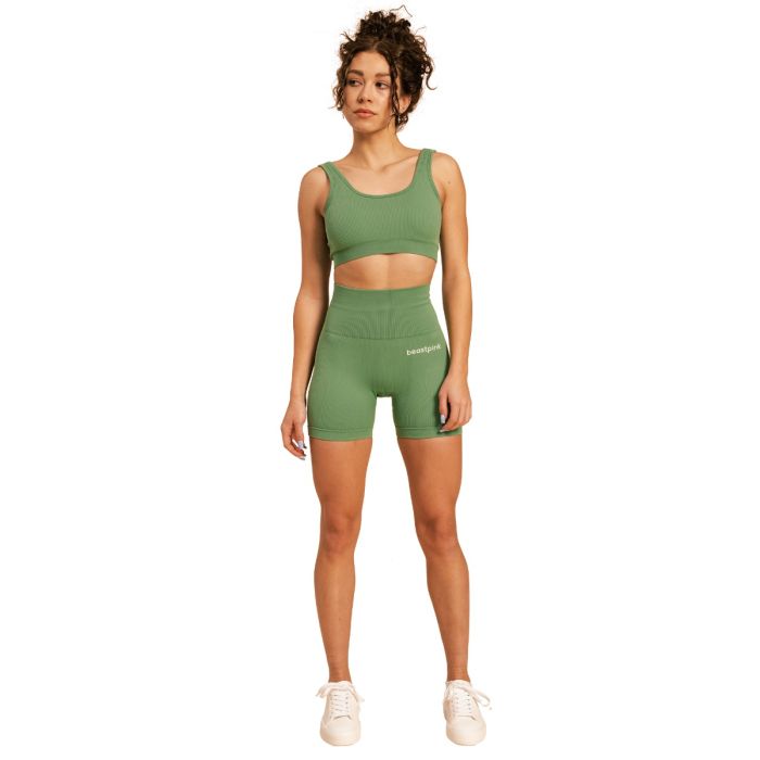 Pantaloni scurți pentru femei Hyper Olivine - BeastPink XXL