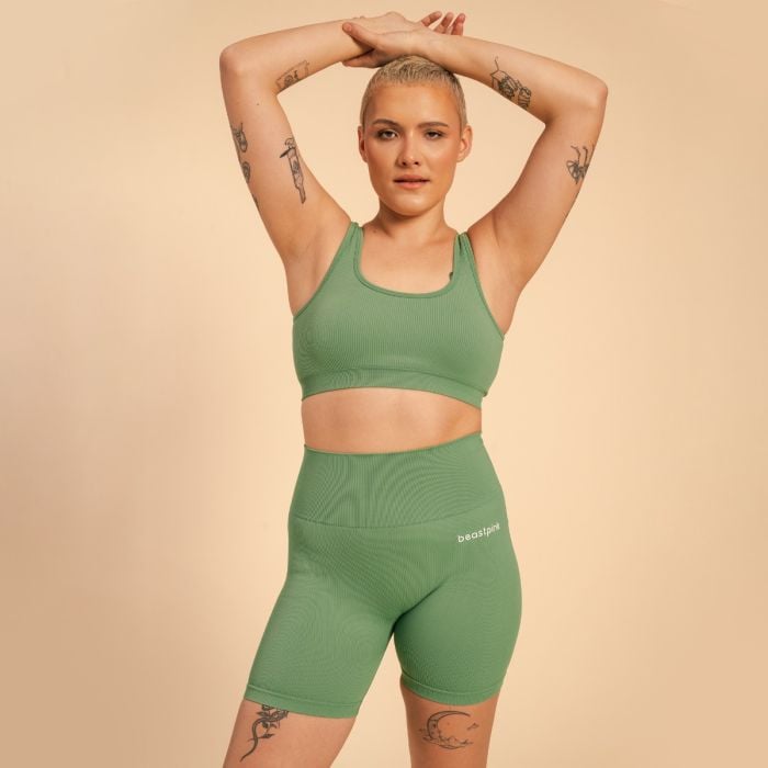 Pantaloni scurți pentru femei Hyper Olivine - BeastPink XXL