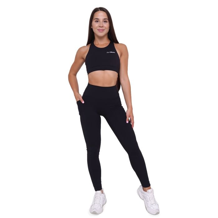 Sutien sport Ignite Black - GymBeam S
