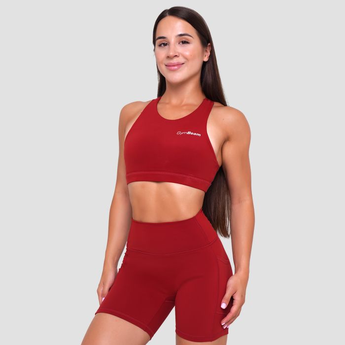 Sutien sport Ignite Dark Red - GymBeam M