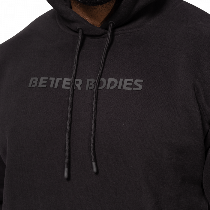 Men‘s Hoodie Logo Black - Better Bodies M