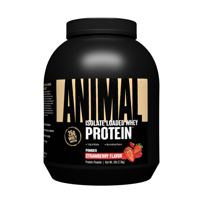 Animal Whey - Universal Nutrition căpșuni  - 2270 g
