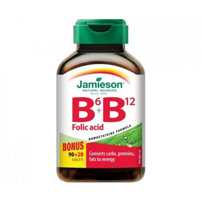 Vitamina B6 + B12 + Acid Folic - Jamieson