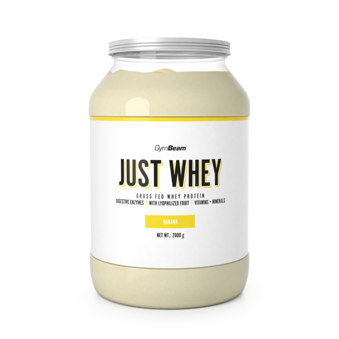 Just Whey Grass-Fed Protein - GymBeam 1000 g - milkshake de ciocolată - 00