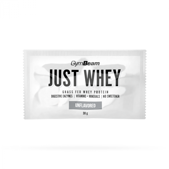 Mostră Just Whey - GymBeam 30 g - fără aromă