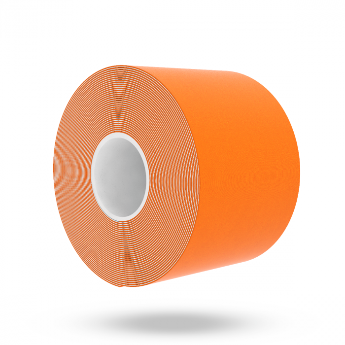 Bandă kinesiologică K tape Orange - GymBeam