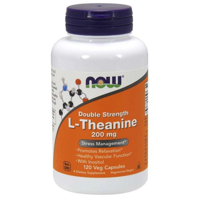 L-Theanine Double Strength 200 mg - NOW Foods