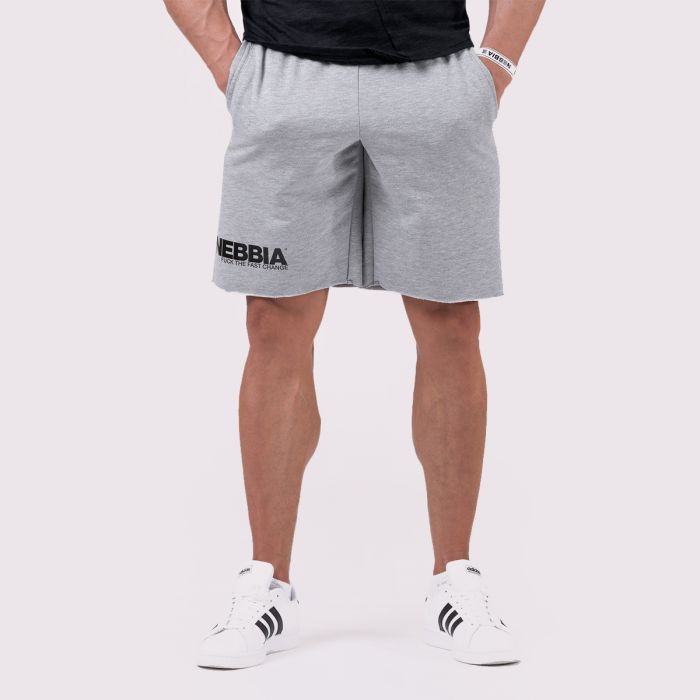 Pantaloni scurți pentru bărbați Legday Hero Grey - NEBBIA