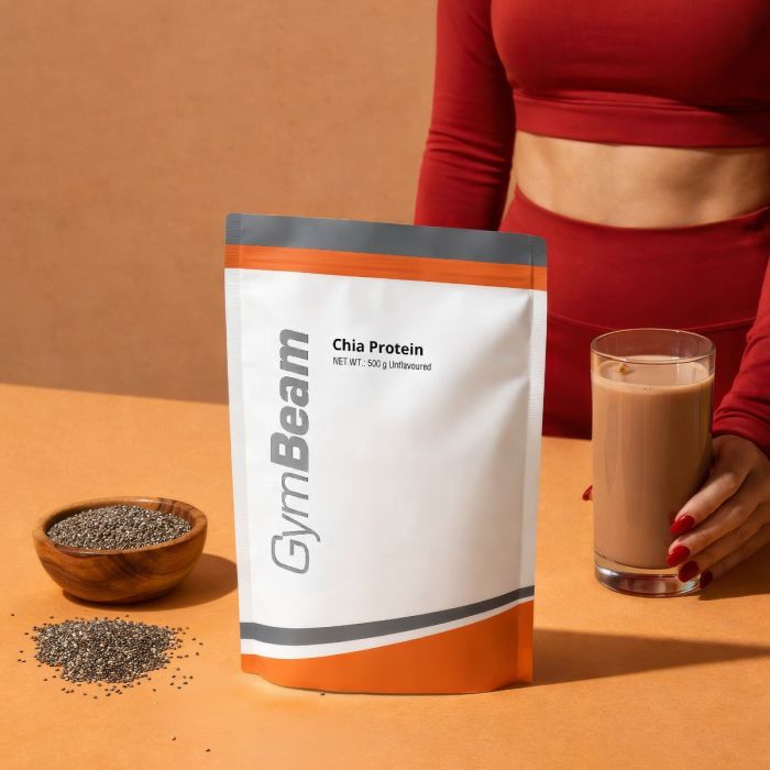 Chia Protein - GymBeam 500 g - fără aromă