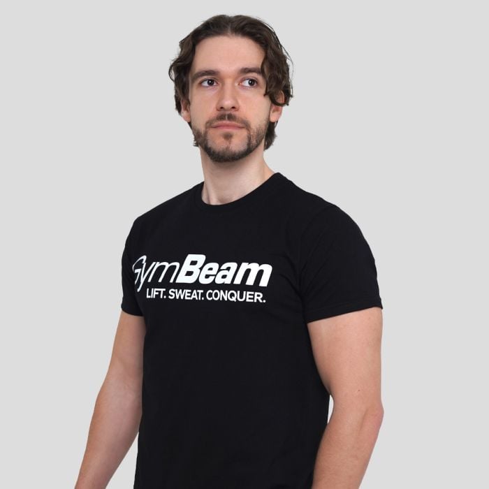 Tricou Lift Black - GymBeam XL
